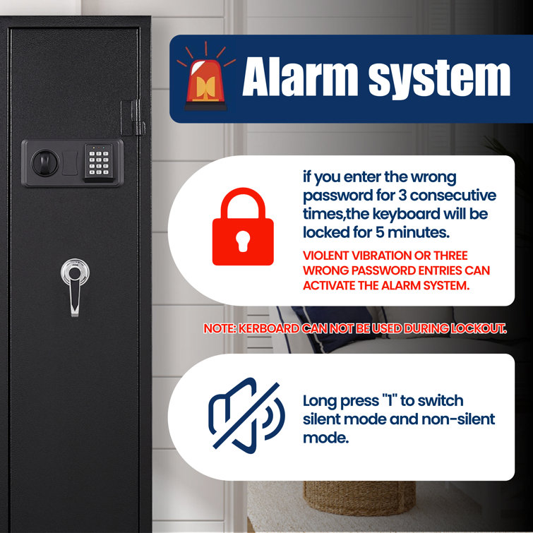 Magiccactus Gun Safe Lock Wayfair Canada